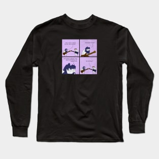 OK DOOMER - 4 Panel Comics Long Sleeve T-Shirt